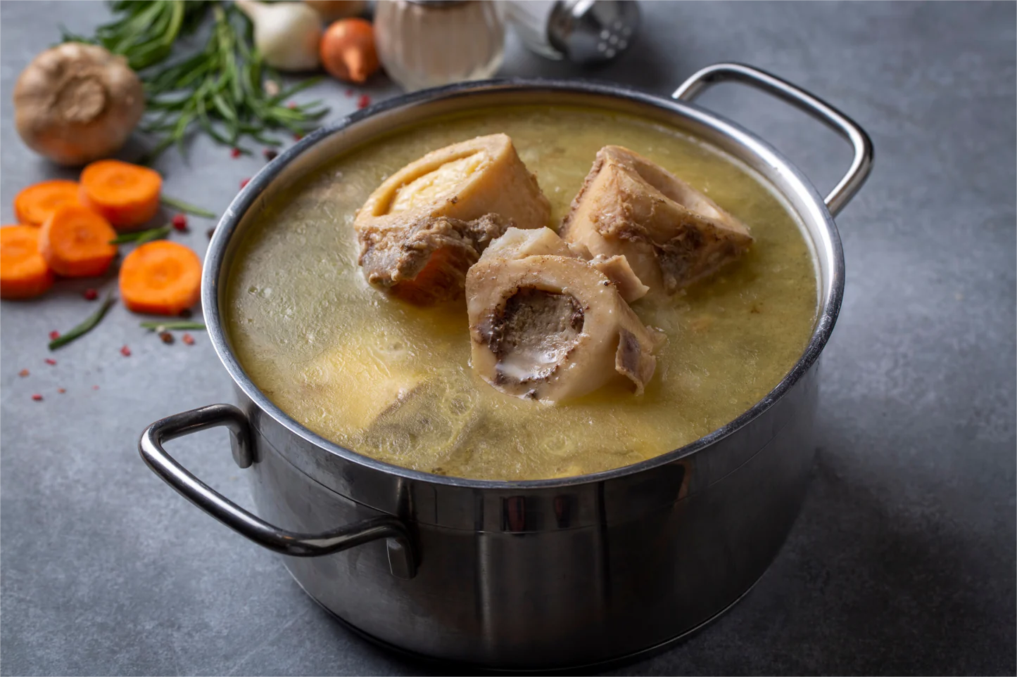 Collagen in soup
