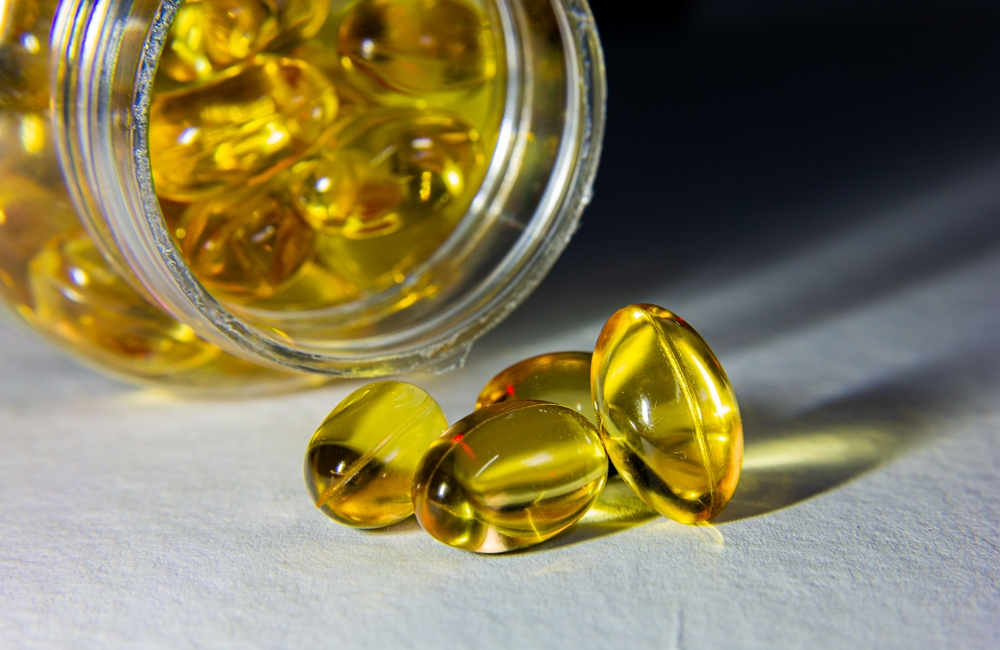 Softgel supplement bottle