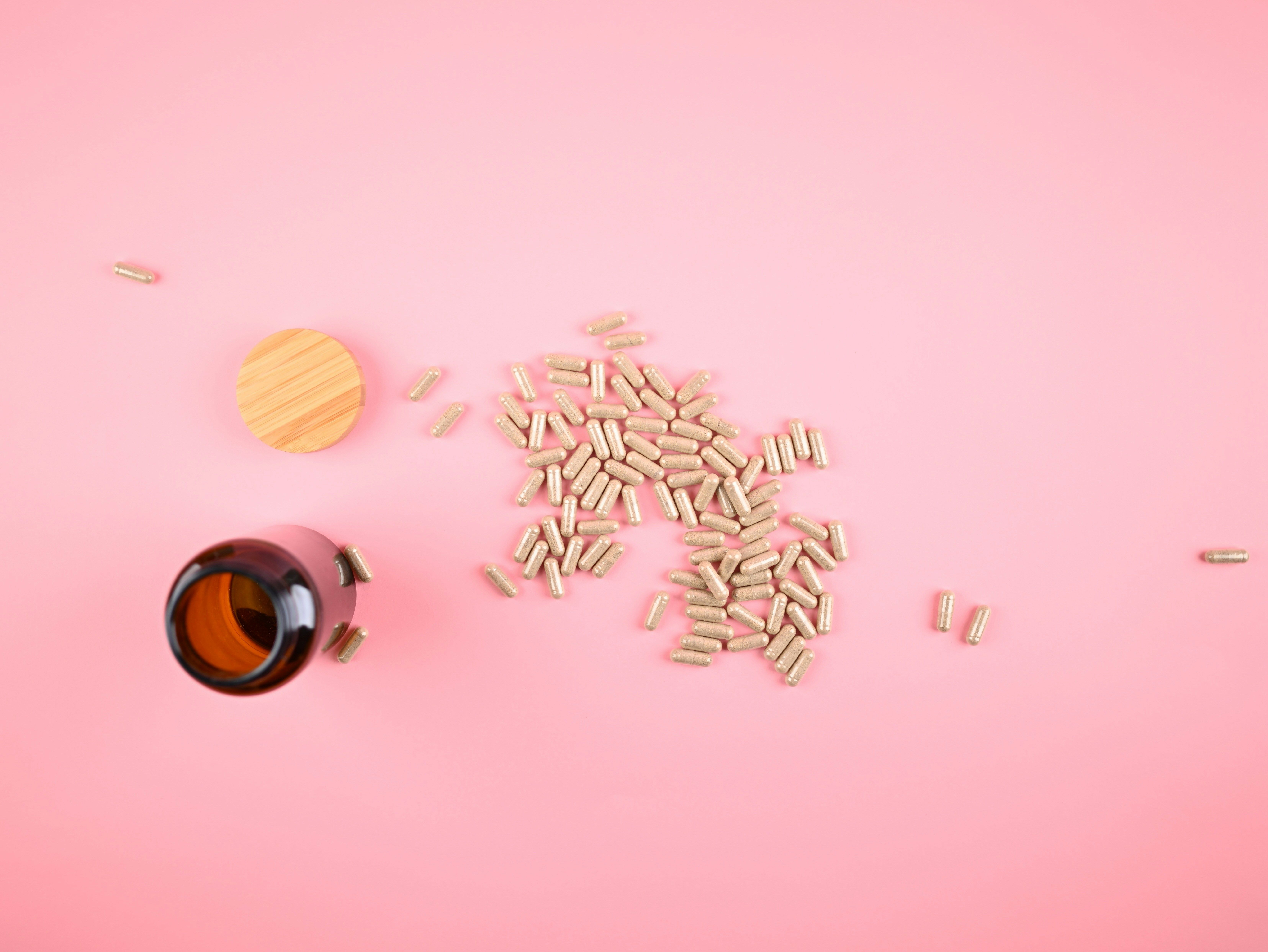 Probiotic capsules in a dosage-form comparison